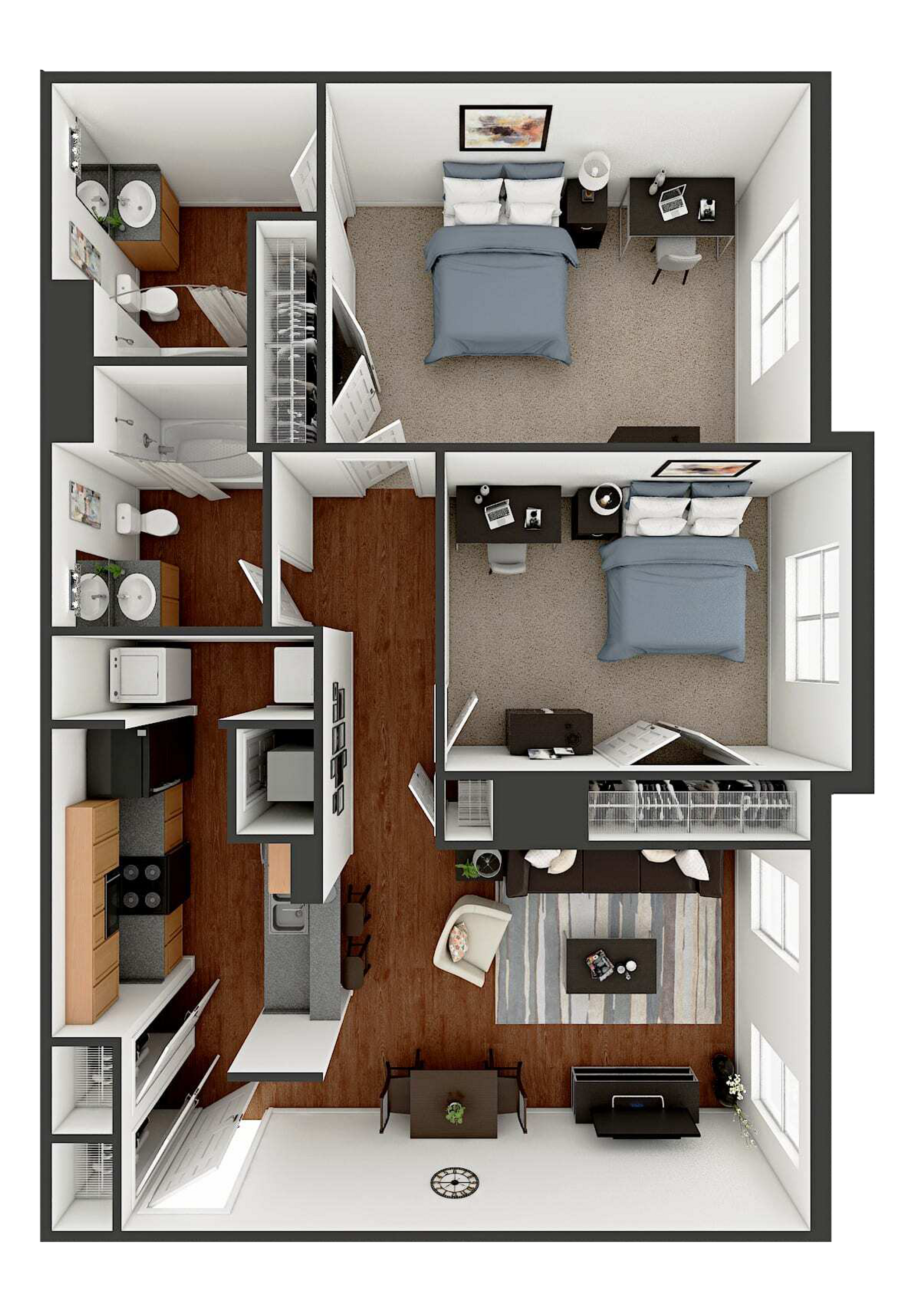 The Dorian floorplan